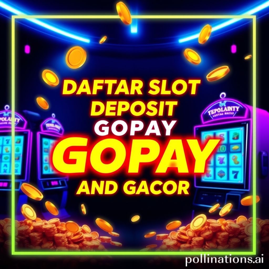 Daftar Slot Deposit Gopay Terpercaya dan Gacor